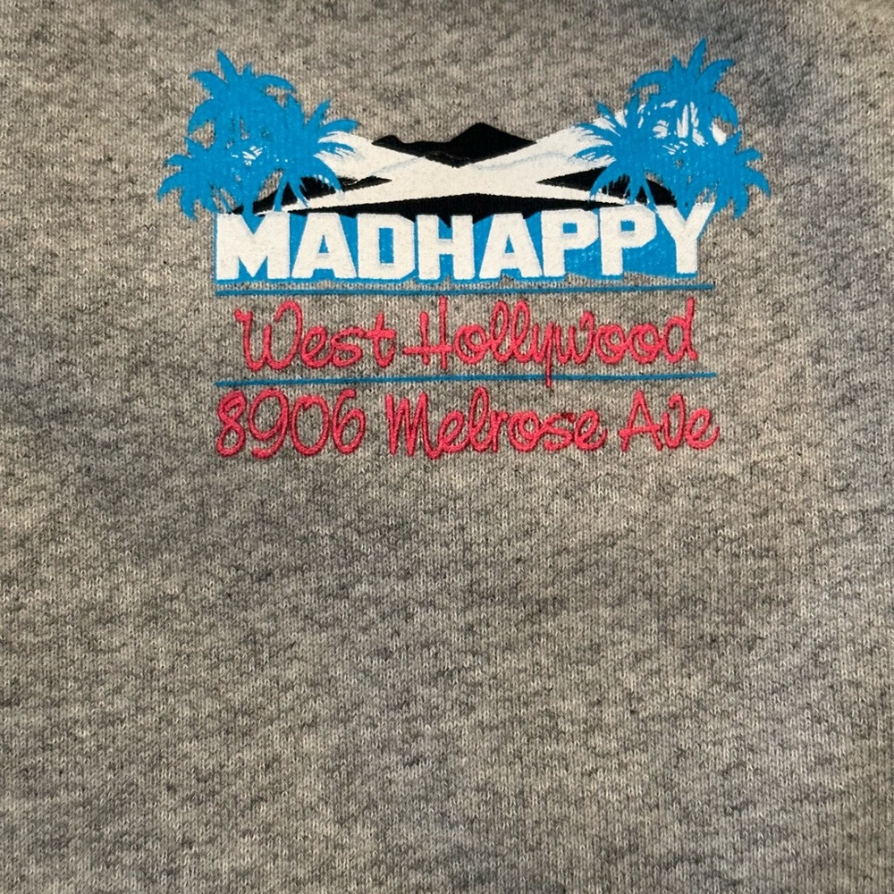 Madhappy Heather Gray Hoodie 2024. Was only available in store.